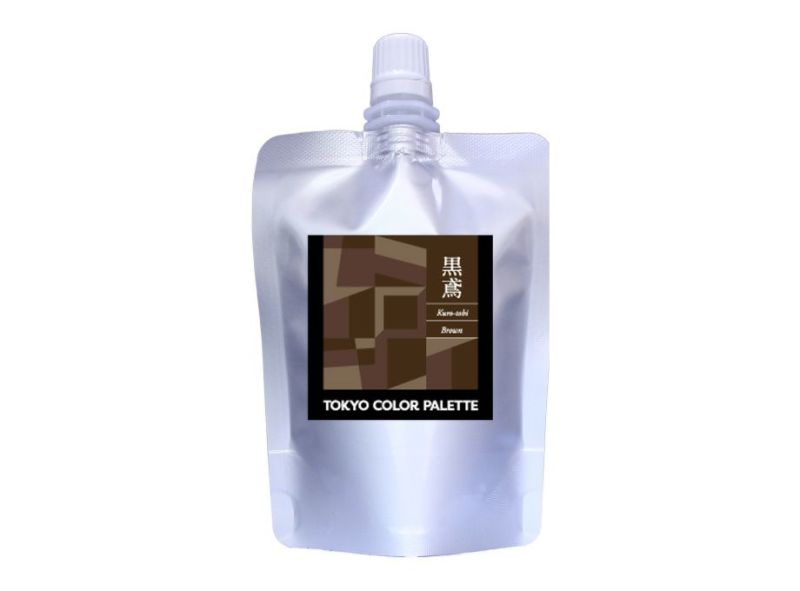 東京カラーパレット 【黒鳶（くろとび）】Brown　80ｇ