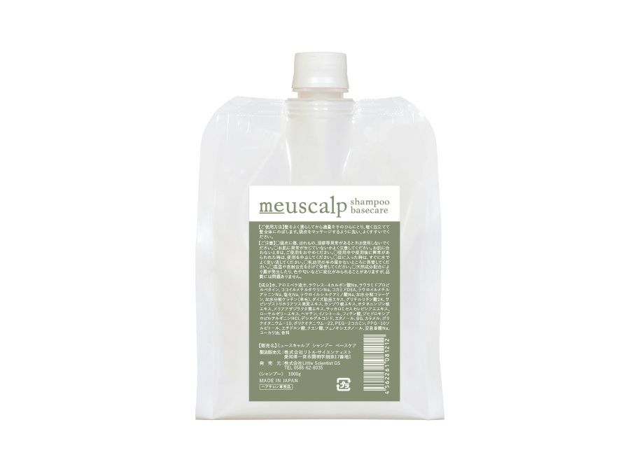 ミュースキャルプ シャンプー ベースケア【リトルサイエンティスト】送料無料・正規品 1000ｇ